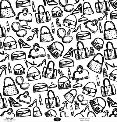 Luxe Designs - Colour Me.. Adorned 12x12 paper  (pack of 10)