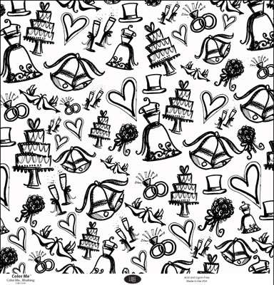 Luxe Designs - Colour Me.. Blushing 12x12 paper  (pack of 10)