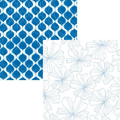 Luxe Designs - Flip Flop - See Saw 12x12 d/sided paper  (pack of 10)