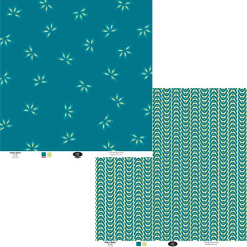 Luxe Designs - Firefly 12x12 d/sided patterned paper  (pack of 10)