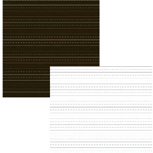 Luxe Designs - Simple Lined Black 12x12 d/sided paper  (pack of 10)