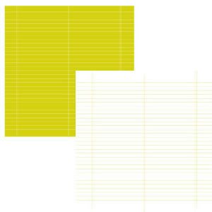 Luxe Designs - Simple Ledger Lime 12x12 d/sided paper  (pack of 10)