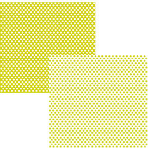Luxe Designs - Simple Dot Lime 12x12 d/sided paper  (pack of 10)