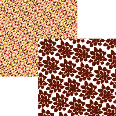 Luxe Designs - Sundress - Peanut Brittle 12x12 d/sided paper  (pack of 10)