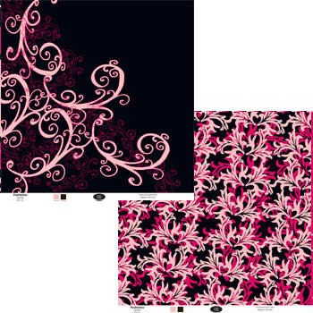 Luxe Designs - Sachet 12x12 d/sided patterned paper  (pack of 10)