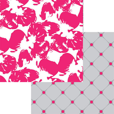 Luxe Designs - Stefani 12x12 d/sided patterned paper  (pack of 10)
