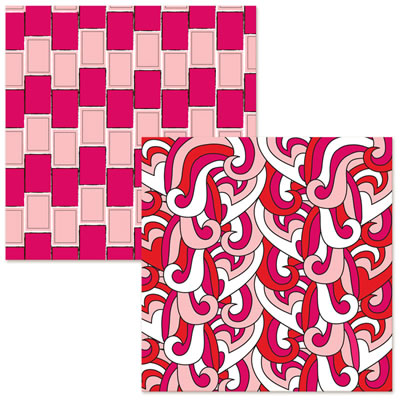 Luxe Designs - Trinket - Sweet Talk 12x12 d/sided paper  (pack of 10)