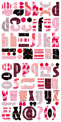 Luxe Designs - Trinket - 12*24 Alpha Die Cuts  (pack of 5)