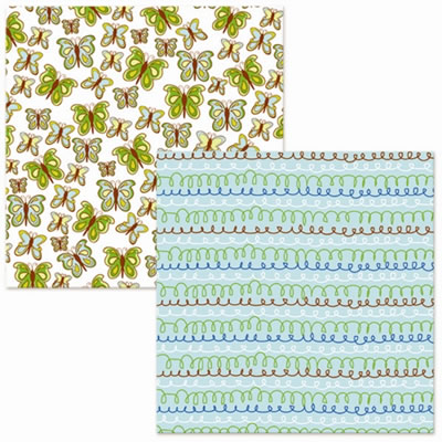 Luxe Designs - Ecology - Conservation d/sided 12x12 paper  (pack of 10)