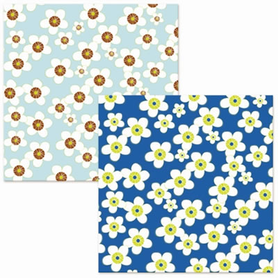 Luxe Designs - Ecology - Garden d/sided 12x12 paper  (pack of 10)