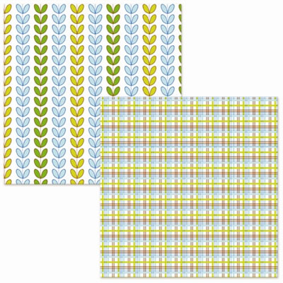 Luxe Designs - Ecology - Go Green d/sided 12x12 paper  (pack of 10)