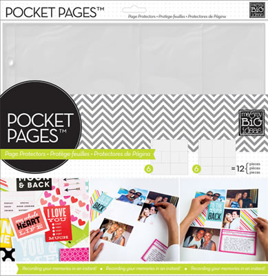 Me & My Big Ideas - Pocket Pages - Design #2 12/pk  (sold in 3's)