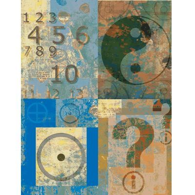 Magic Scraps - Answers Clearly Creative 8.5x11 Printed Transparency  (sold in 3's)