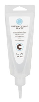 Adhesives - Permanent Glue 4oz  (sold in 3's)