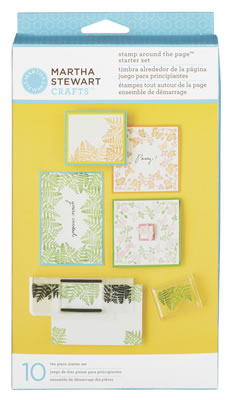 Martha Stewart Crafts - Stamp Around the Page Starter Set  (sold individually)