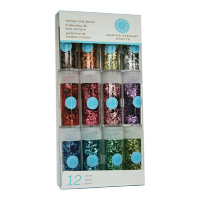 Martha Stewart Crafts - Glitter Set - Vintage Leaf Glitter 12pk  (sold individually)