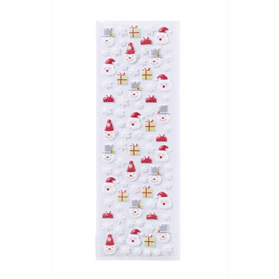Martha Stewart Crafts - Winter Wonderland Icon Stickers  (sold in 3's)
