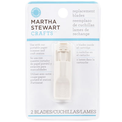 Martha Stewart Crafts - Portable Paper Trimmer Replacement Blades  (sold individually)