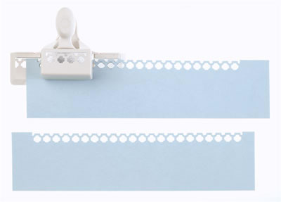 Edge Punch - Notched Square  (sold individually)
