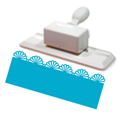 Martha Stewart Crafts - Deep Edge Punch - Daisy Fan  (sold individually)
