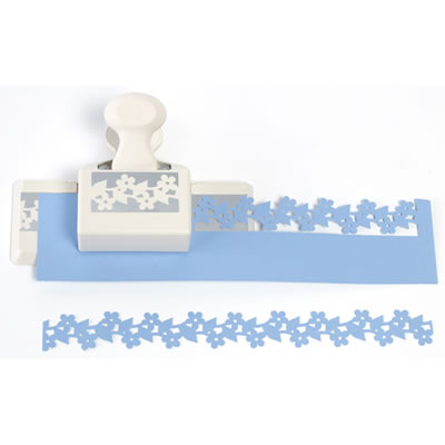 Martha Stewart Crafts - Deep Double Edge Punch - Flowers on a Vine  (sold individually)