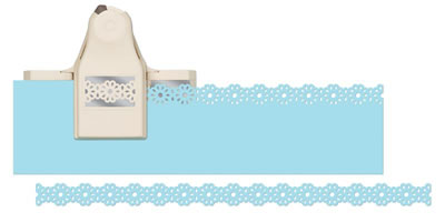 Martha Stewart - 2 in 1 Deep Edge Punch - Flowerscape  (sold individually)