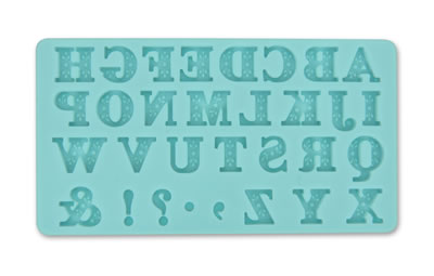 Martha Stewart Crafts - Alphabet Molds  (sold in 3's)