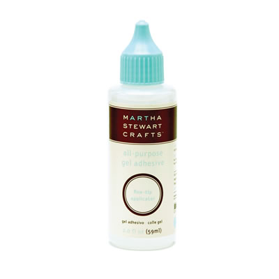 Martha Stewart - Adhesives - Gel Adhesive 2oz  (sold in 3's)
