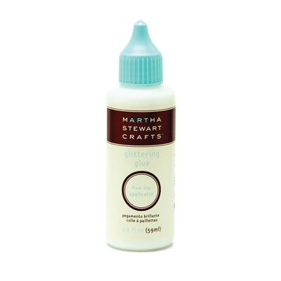 Martha Stewart - Adhesives - Glitter Glue 2oz  (sold in 3's)