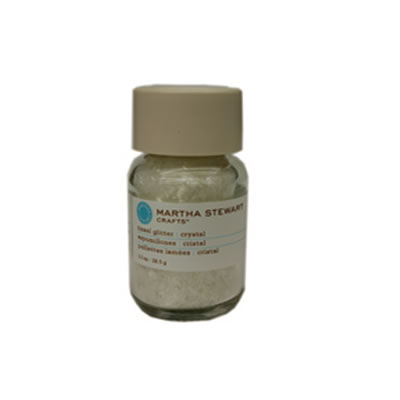 MSC Tinsel Glitter Crystal -     (sold in 3's)