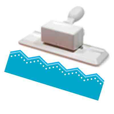 Martha Stewart Crafts - Edge Punch - Embossed Zig Zag  (sold individually)