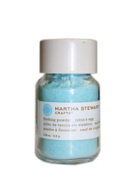 Martha Stewart - Flocking Powder - Robins Egg  (sold in 3's)