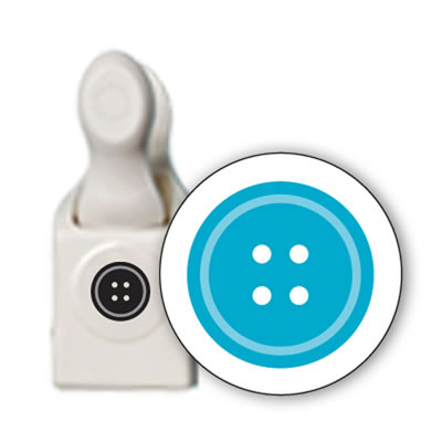 Martha Stewart Crafts - Medium Double Embossing Punch - Button  (sold individually)