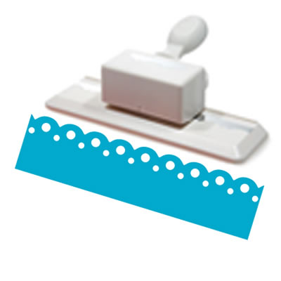 Martha Stewart Crafts - Edge Punch - Scallop Double Dot  (sold individually)