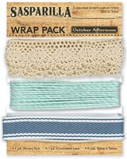 October Afternoon - Sasparilla - Wrap Pack  (sold in 3's)