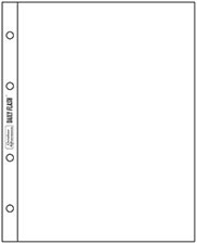 Daily Flash - 6x8 Page Protectors - 6x8 pockets 10/pk (sold in 3's)