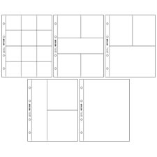 Daily Flash - 6x8 page protectors - Multipack (sold in 3's)