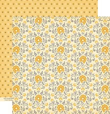 October Afternoon - Farmhouse - Faded Wallpaper 12x12 d/sided paper  (pack of 10)