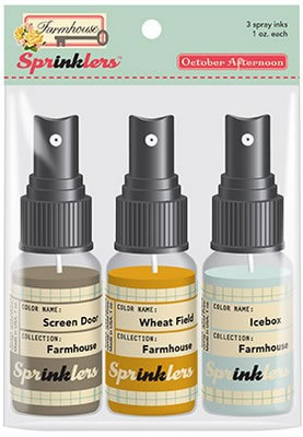 October Afternoon - Farmhouse - Sprinklers  (sold individually)