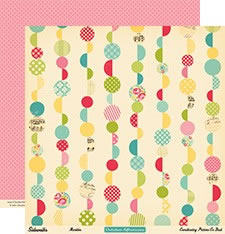 October Afternoon - Sidewalks - Marbles 12x12 d/sided paper  (pack of 10)