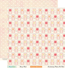 October Afternoon - Travel Girl - Stamp Book 12x12 d/sided paper  (pack of 10)