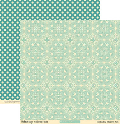 October Afternoon - Thrift Shop - Collectors Item 12x12 d/sided paper  (pack of 10)