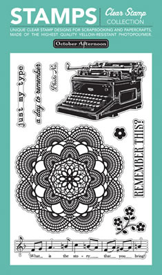 October Afternoon - Thrift Shop - Clear Stamps 4x6  (sold individually)
