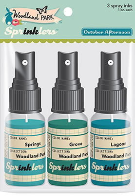 October Afternoon - Woodland Park - Sprinklers - Springs- Grove & Lagoon  (sold individually)