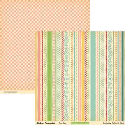 October Afternoon - Modern Homemaker - Flour Sack 12x12 d/sided paper  (pack of 10)