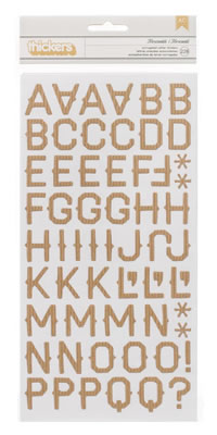 Pebbles Inc - Walnut Grove - Thickers - Corrugated - Mercantile - Kraft  (sold in 3's)
