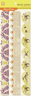 Pink Paislee - Hocus Pocus - Canvas Borders  (sold in 3's)