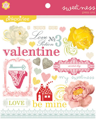 Pink Paislee - Sweetness - Press Ons  (sold in 3's)