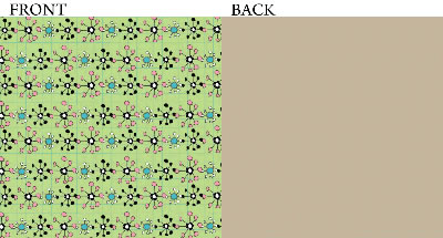 Paper Trunk - Jellybean - Caramel Apple 12x12 d/sided paper  (pack of 10)