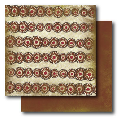 Paper Trunk - Batik - Divine 12x12 d/sided paper  (pack of 10)
